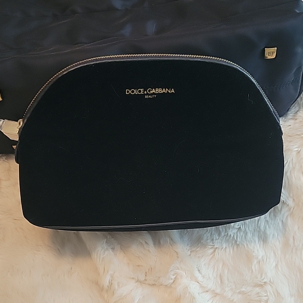 Dolce & Gabbana beauty bag.